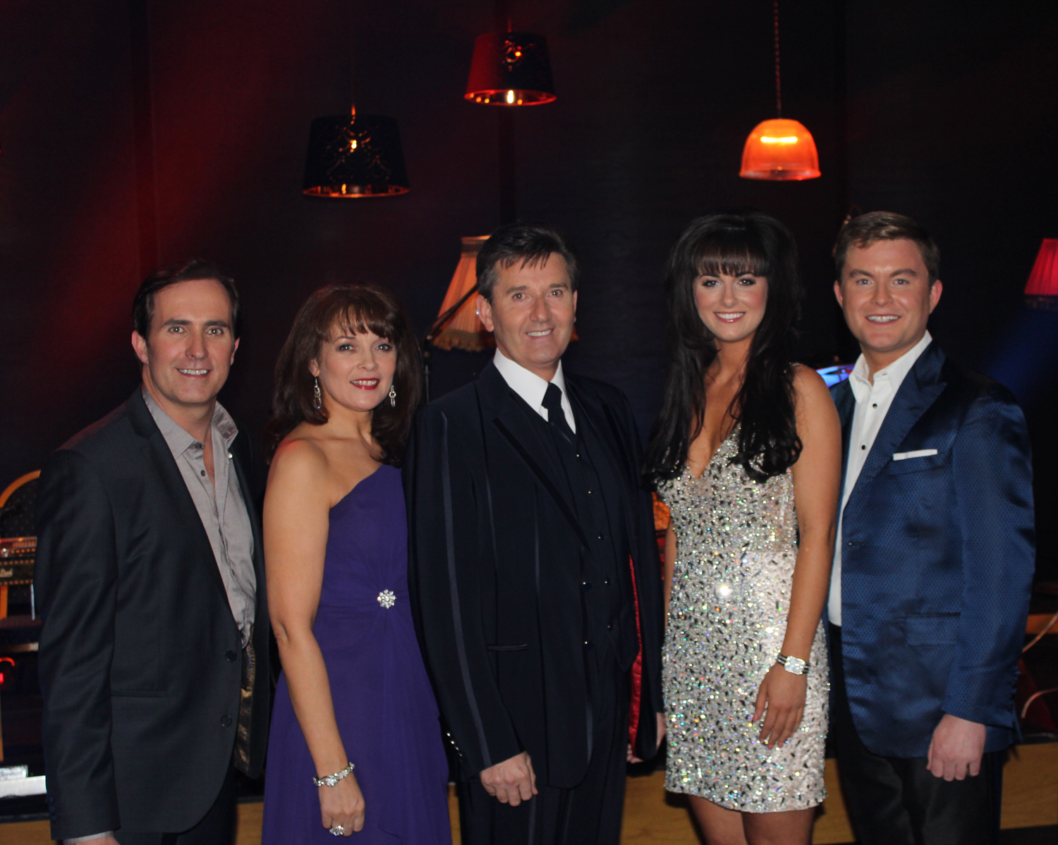 Marc with Daniel O'Donnell, Mary Duff, Lisa McHugh & Michael English